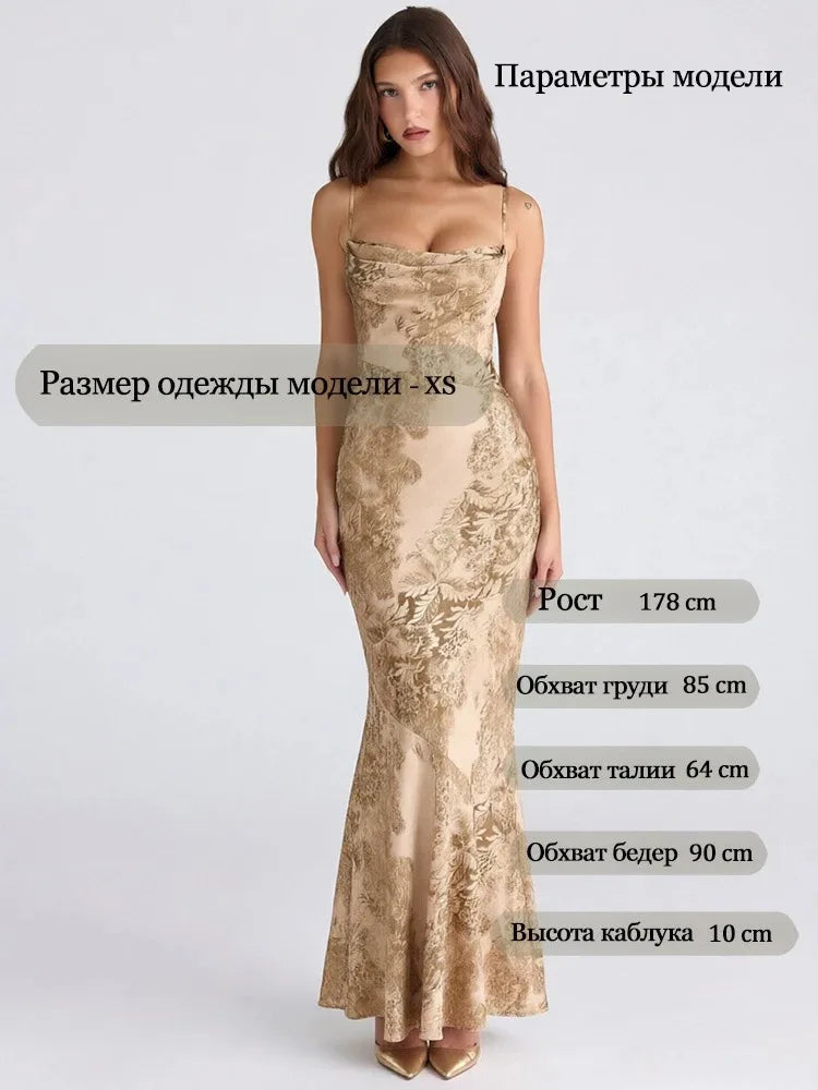Valentina - Vestido Largo Floral de Tirantes